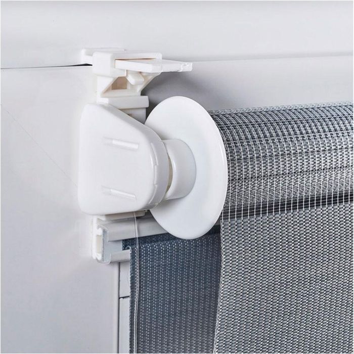 Cintacor - Stor Planet Estor Enrollable Clip & Fix Noche & Día Lino 120x180cm 3