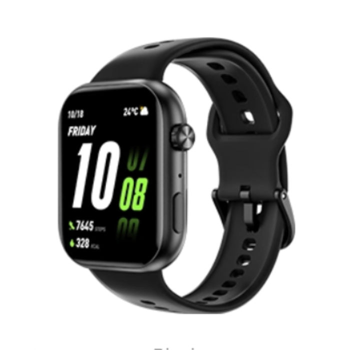 Honor InfoWear Watch 2i Smartwatch Digital AMOLED 1.85" Táctil Negro, Resistente al Agua IP68, Monitor Frecuencia Cardíaca
