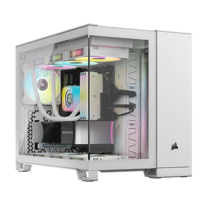 Caja Semitorre ATX Corsair Blanco 15 Caja Semitorre ATX Corsair Blanco 15
