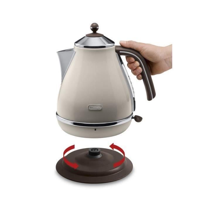 DELONGHI KBOV 2001.BG Icona Hervidor eléctrico vintage - Beige 3 DELONGHI KBOV 2001.BG Icona Hervidor eléctrico vintage - Beige 3