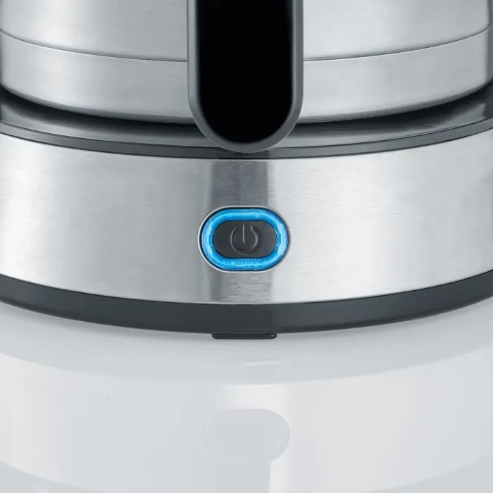 Severin KA4845 Cafetera de filtro con jarra isotérmica, Selector de aroma, 1 L, 1000 W, Acero inoxidable / Negro 3