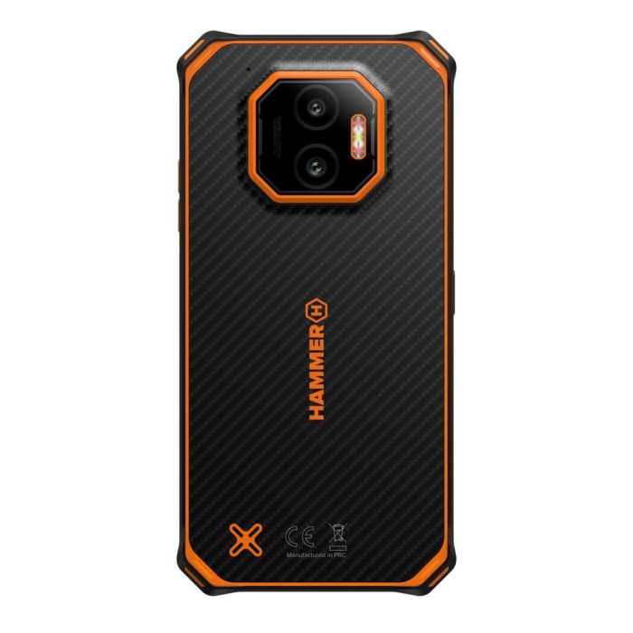 Hammer Energy X2 5G Smartphone Rugerizado 8GB RAM 256GB 5G Resistencia Extrema Color Black-Orange 2