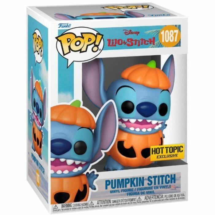 Funko Pop! FUN0889698581844 Disney Lilo y Stitch - Figura Stitch de calabaza #1087 2 Funko Pop! FUN0889698581844 Disney Lilo y Stitch - Figura Stitch de calabaza #1087 2