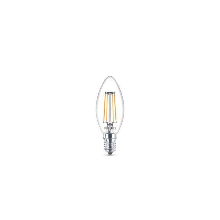 Pack 2 Bombilla LED Philips E14 B35 4.3W 470Lm 2700K [PH-929001889767 1 Pack 2 Bombilla LED Philips E14 B35 4.3W 470Lm 2700K [PH-929001889767 1