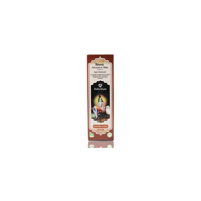 Henna Pasta Castaño Claro 200Gr. Henna Pasta Castaño Claro 200Gr.