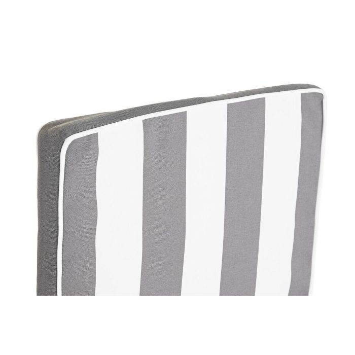 Cojín para sillas DKD Home Decor Gris Blanco (42 x 4 x 115 cm) 3 Cojín para sillas DKD Home Decor Gris Blanco (42 x 4 x 115 cm) 3