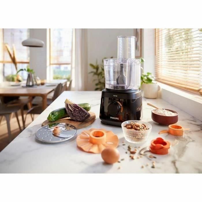 Philips HR7320/00 Robot de Cocina Multifunción 700 W, 19 Funciones, 1.5 L, Color Blanco 4