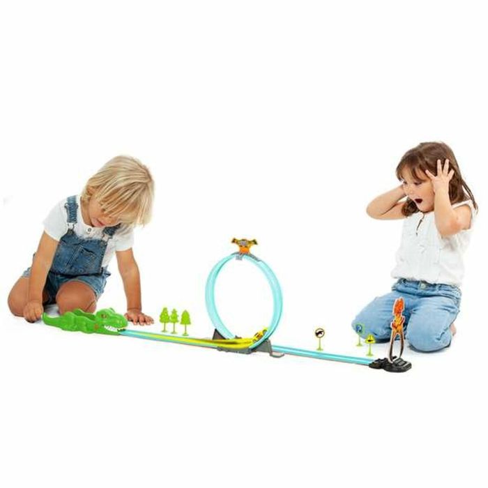 Molto Pista Dino de 107 cm con 17 piezas de plástico. Juguete para niños 3+ años 2 Molto Pista Dino de 107 cm con 17 piezas de plástico. Juguete para niños 3+ años 2