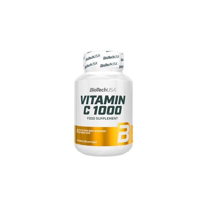 BIOTECHUSA Vitamina C 1000 Bioflavonoides - 30 Comprimidos