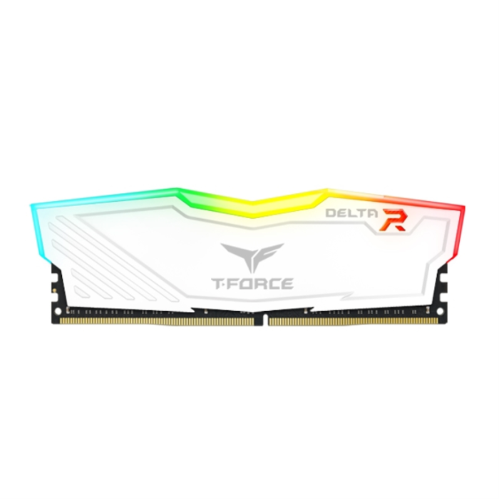 Team Group Módulo de Memoria DELTA RGB 16GB (2x8GB) DDR4 3200 MHz Gaming con Disipador Térmico e Iluminación RGB 120º, XMP 2.0