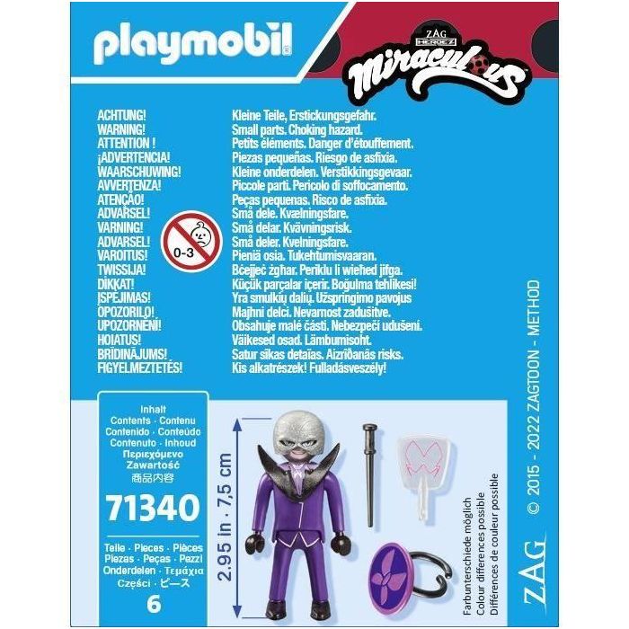 Miraculous: Lepidóptero 71340 Playmobil 3 Miraculous: Lepidóptero 71340 Playmobil 3