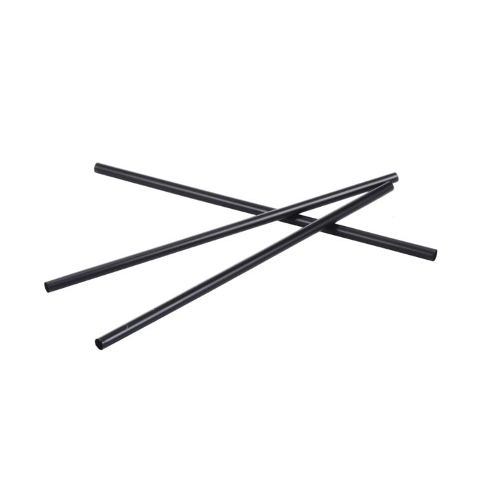 Pajitas de plástico reutilizables, 30 unidades, 19.5/6 cm, color negro - Algon (24 Unidades) 1 Pajitas de plástico reutilizables, 30 unidades, 19.5/6 cm, color negro - Algon (24 Unidades) 1