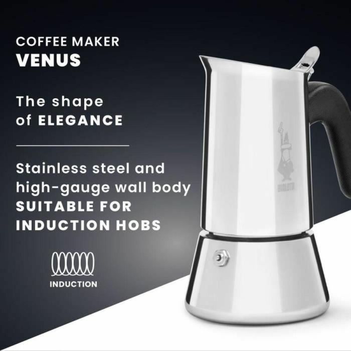 Bialetti 0007255/CNNP BIA8006363028929 Cafetera italiana de Acero 3 Bialetti 0007255/CNNP BIA8006363028929 Cafetera italiana de Acero 3