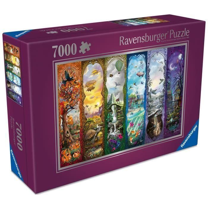 Ravensburger RAV12001422 - Rompecabezas de 7000 piezas Los seis portales 1 Ravensburger RAV12001422 - Rompecabezas de 7000 piezas Los seis portales 1