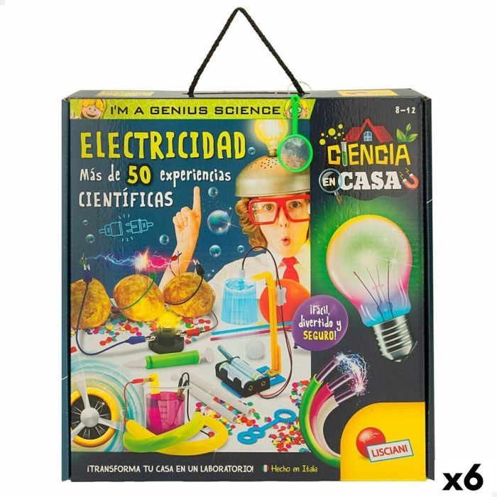 Juego de Ciencia Lisciani Giochi Electricidad ES (6 Unidades) Juego de Ciencia Lisciani Giochi Electricidad ES (6 Unidades)