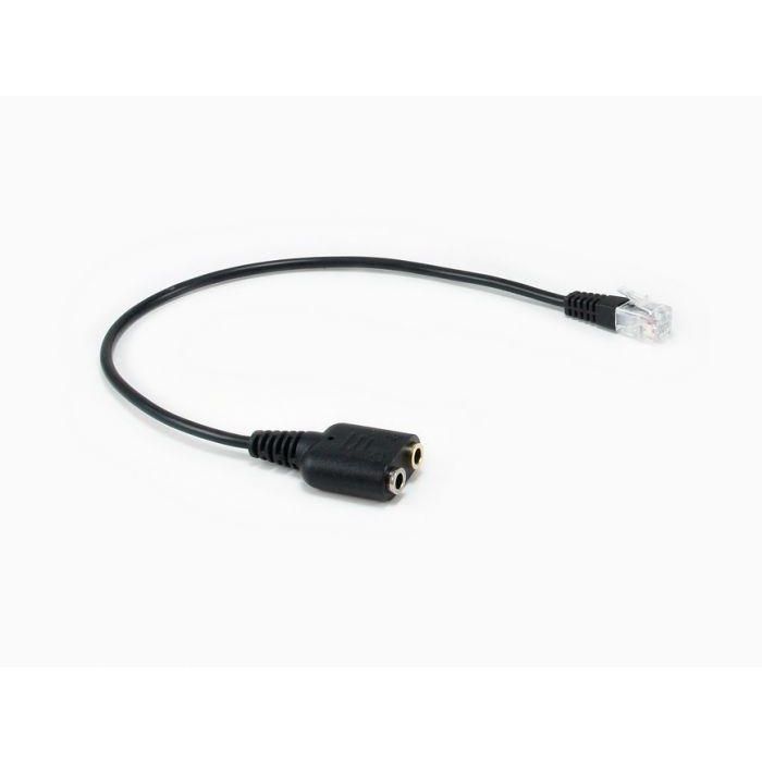 EQUIP ADAPTADOR AUDIO RJ9 A JACK 3,5MM 25CM EQUIP ADAPTADOR AUDIO RJ9 A JACK 3,5MM 25CM