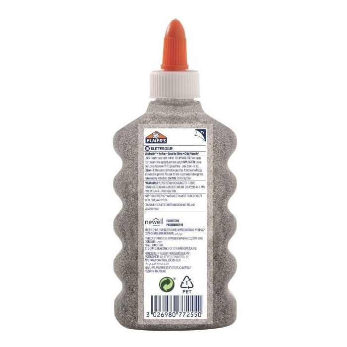Elmers Glitzerkleber Silber 177ml 1 Elmers Glitzerkleber Silber 177ml 1