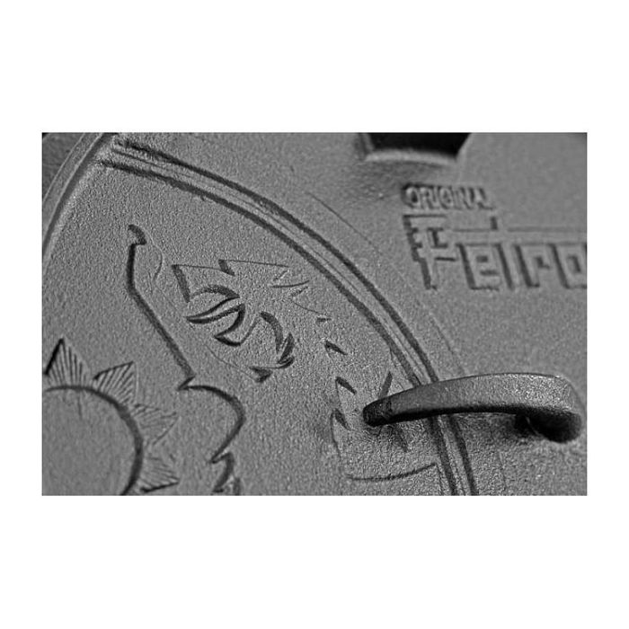 Petromax FT6 Feuertopf - Olla de Hierro Fundido para Horno, 5.7 Litros, Color Negro, 185 x 330 x 360 mm