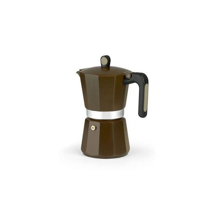 Cafetera Italiana Monix NEW CREAM 6 Tazas 1 Cafetera Italiana Monix NEW CREAM 6 Tazas 1