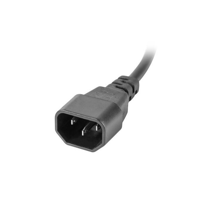 Lanberg PDU-07F-0200-IEC-BK PDU Unidad de Distribución de Energía 7 Salidas AC, Conector C14, Tipo F, 1U Rack Horizontal, 10A, Negro 2