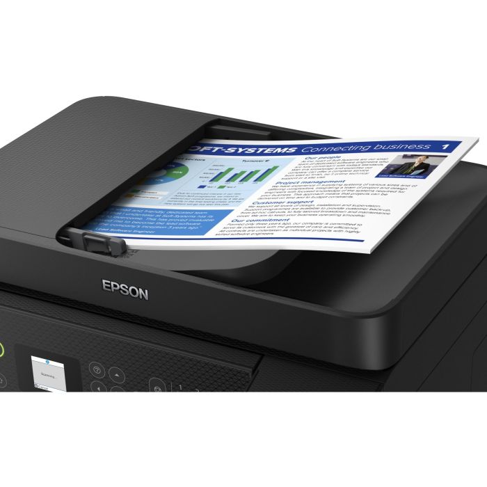 Epson ET-4800 Impresora Multifunción 4en1 Inyección Tinta Color A4 LAN Wifi ADF Negro 3 Epson ET-4800 Impresora Multifunción 4en1 Inyección Tinta Color A4 LAN Wifi ADF Negro 3
