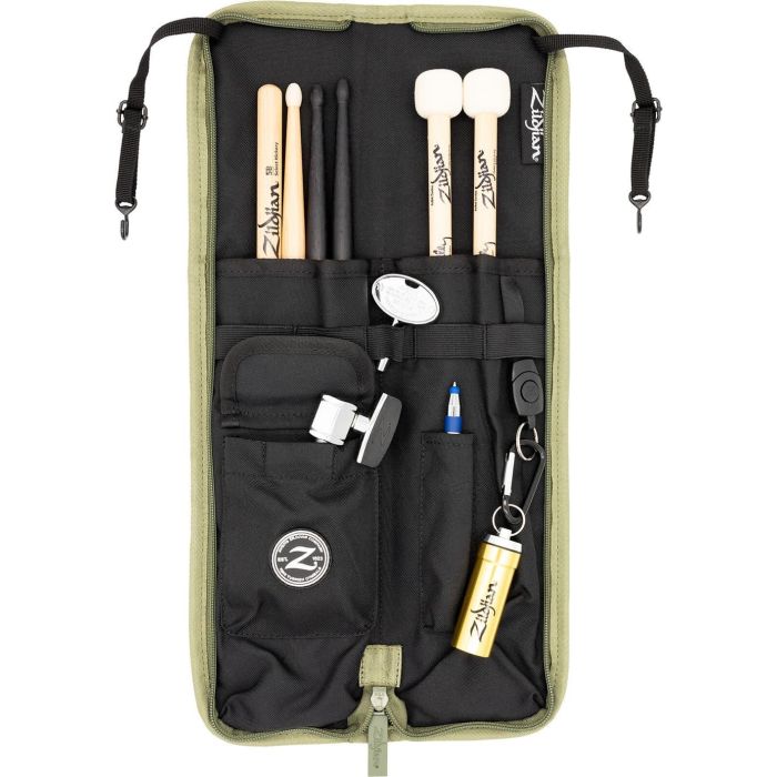 Mochila Baquetas Zildjian Touring Collection - Verde 4 Mochila Baquetas Zildjian Touring Collection - Verde 4