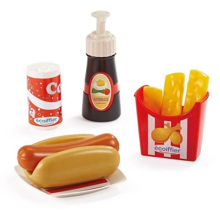 Caja de hot dog - ECOIFFIER - 2423 - Un menú digno de un restaurante de comida rápida 5 Caja de hot dog - ECOIFFIER - 2423 - Un menú digno de un restaurante de comida rápida 5