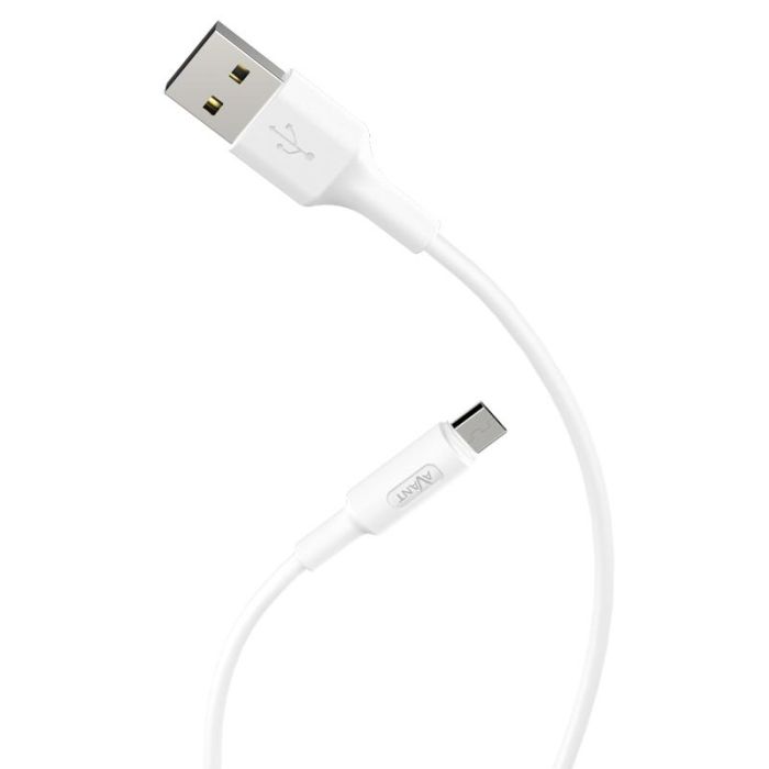AVANT CONNECT CABLE USB A MICRO USB 1 METRO 2.4A FORCE EDITION - CARGAR RAPIDA ALTA VELOCIDAD DATOS