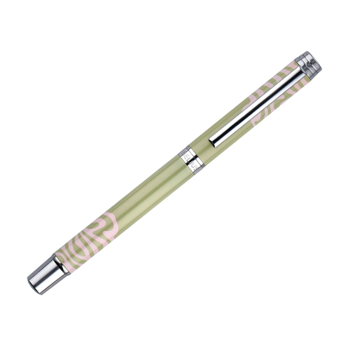 Belius Roller Ink Dreams Aluminio Verde Matcha Rosa Plateado Tinta Negra 0,7 mm Caja Diseño 5