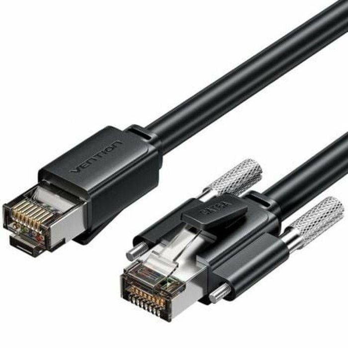 Cable RJ45 Categoría 6 FTP Rígido Vention IBUBAZ Negro 7 m