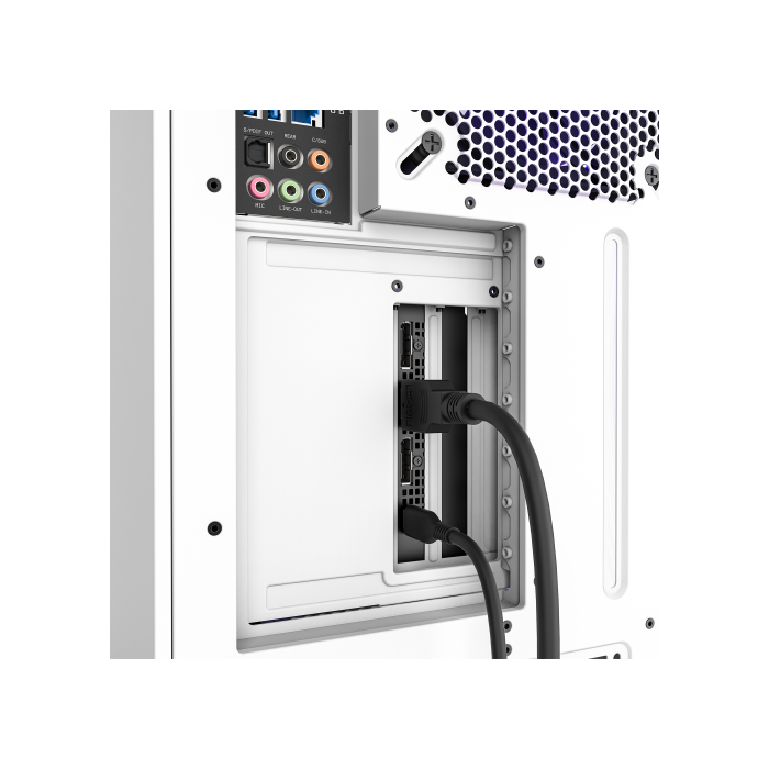 NZXT AB-RH175-W1 Soporte Tarjeta Gráfica Universal Blanco