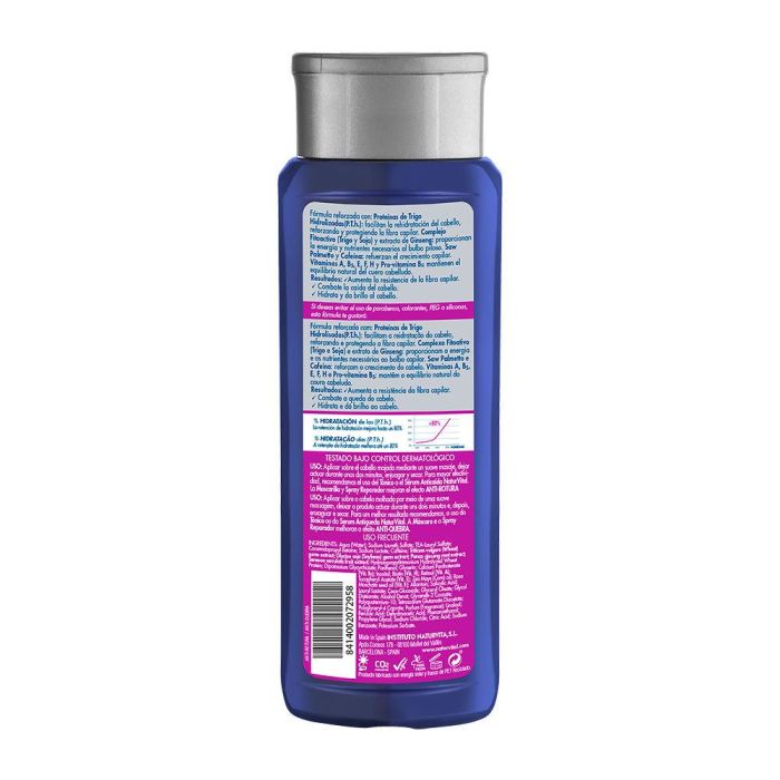Natur Vital Champú Anticaída Antirotura para Mujer - Fortalece y Protege el Cabello - 300 ml 1