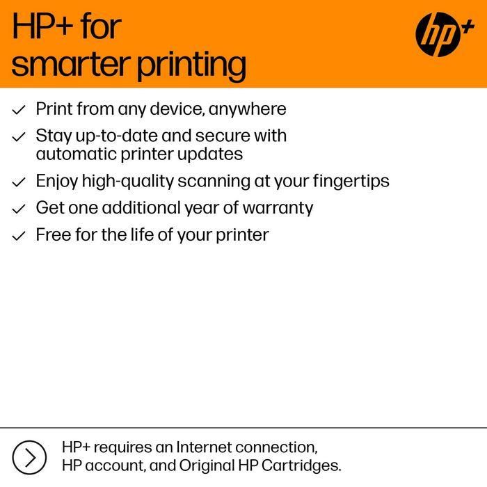 HP 9132e OfficeJet Pro Impresora Multifunción Color Profesional para Negocio, Inyección de Tinta con HP+ e Instant Ink 5