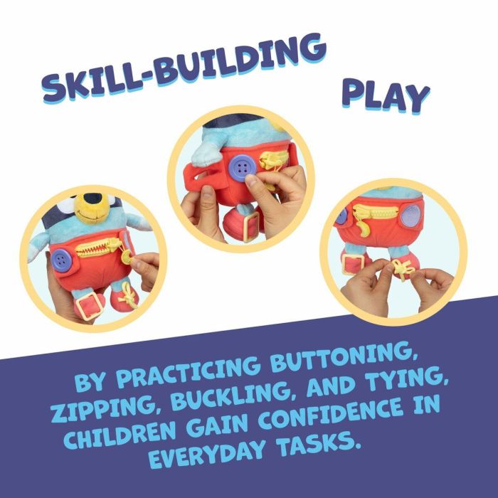 Bluey Peluche de Actividades para Bebé BLU0630996189641 - 25 cm 4