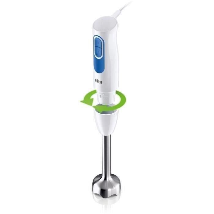 Batidora de mano BRAUN MQ20.236M - Motor 600 W - 2 velocidades - Sistema EasyTwist 1 Batidora de mano BRAUN MQ20.236M - Motor 600 W - 2 velocidades - Sistema EasyTwist 1