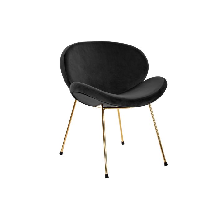 DKD Home Decor Silla Chic Terciopelo Negro Dorado 58 x 73 x 62 cm 0 DKD Home Decor Silla Chic Terciopelo Negro Dorado 58 x 73 x 62 cm 0