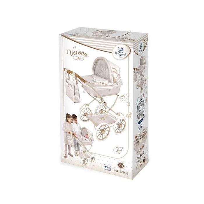 Coche de muñeca plegable para muñecas de hasta 48 cm verona 42x80x81 cm 14 Coche de muñeca plegable para muñecas de hasta 48 cm verona 42x80x81 cm 14