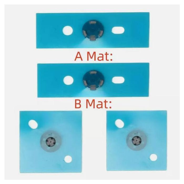 CoreParts Pies de Goma (4 unidades) para Microsoft Surface Laptop 3/4/5 Gen, Cubierta Inferior (2A+2B), Negro