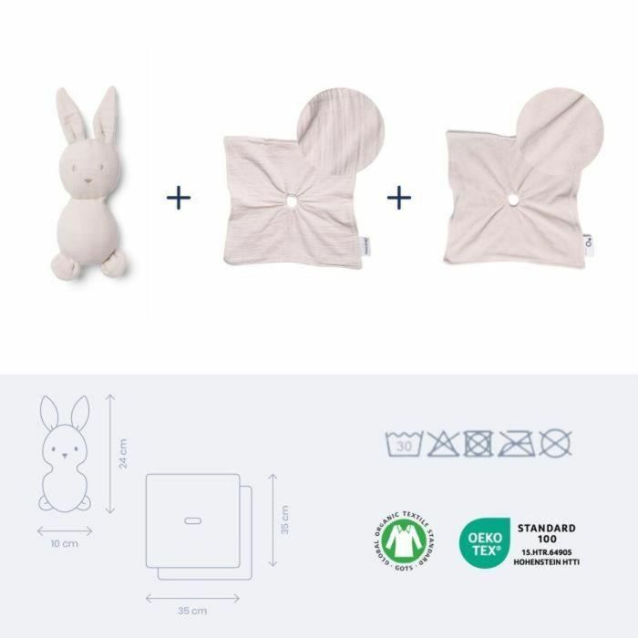 Doomoo Edredón Bebé You&Me - Reversible y Reconfortante - Provisto de 2 Cuerpos para Transportar el Olor de los Padres, Beige - DOO5400653010275 2 Doomoo Edredón Bebé You&Me - Reversible y Reconfortante - Provisto de 2 Cuerpos para Transportar el Olor de los Padres, Beige - DOO5400653010275 2