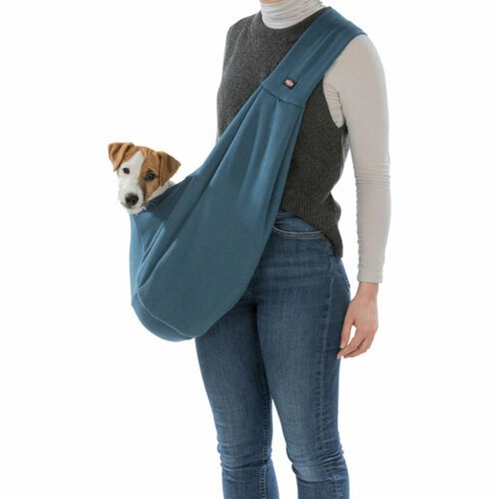 Bolso Bandolera para Mascotas Trixie Soft Azul Gris claro 22 × 20 × 60 CM 1 Bolso Bandolera para Mascotas Trixie Soft Azul Gris claro 22 × 20 × 60 CM 1