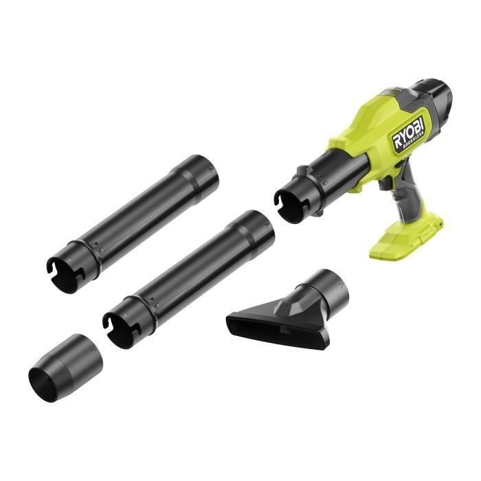 Soplador ultracompacto - RYOBI - 18 V - Sin escobillas - Velocidad máxima: 241,5 km/h - Caudal máximo de aire: 6,51 m³/min - Se vende sin batería 2