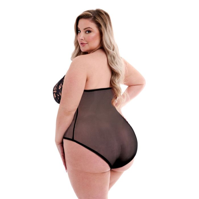 Body Baci Lingerie Negro Queen Queen size 2 Body Baci Lingerie Negro Queen Queen size 2
