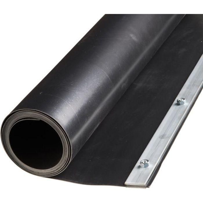 Nature Barrera Antirraíz con Riel de Cierre, HDPE Negro, 1000 gr/m², 1.2 mm - 70 cm x 3 m