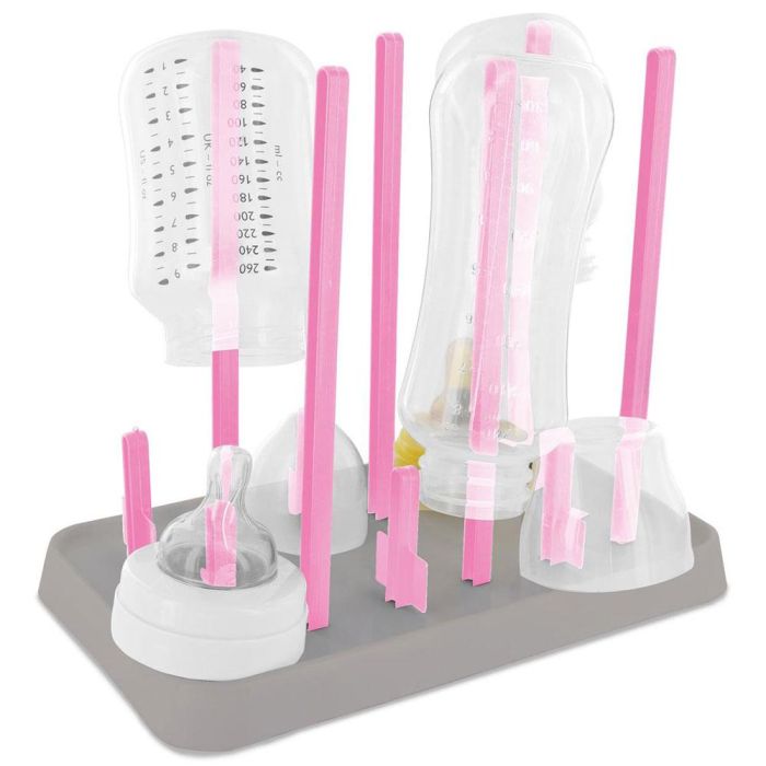 Tom et Zoe Escurrebiberones Puericultura Capacidad 6 Biberones Colores Surtidos 4