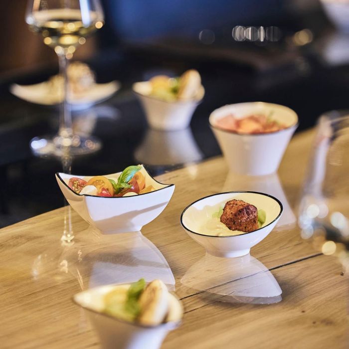 Bol Porcelana Appetizer Filet Arcoroc 9x4,8 cm (6 Unidades) 3