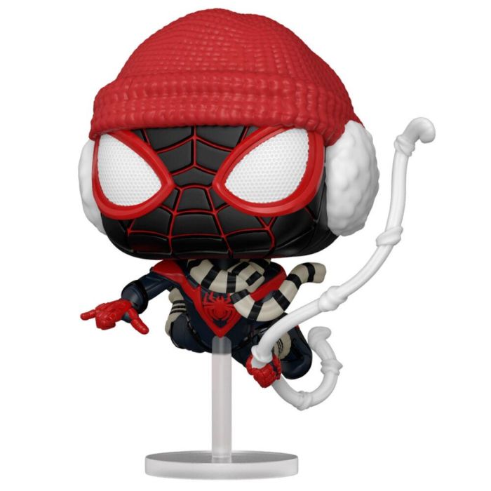Figura POP Marvel Spiderman Miles Morales Winter Suit 1 Figura POP Marvel Spiderman Miles Morales Winter Suit 1