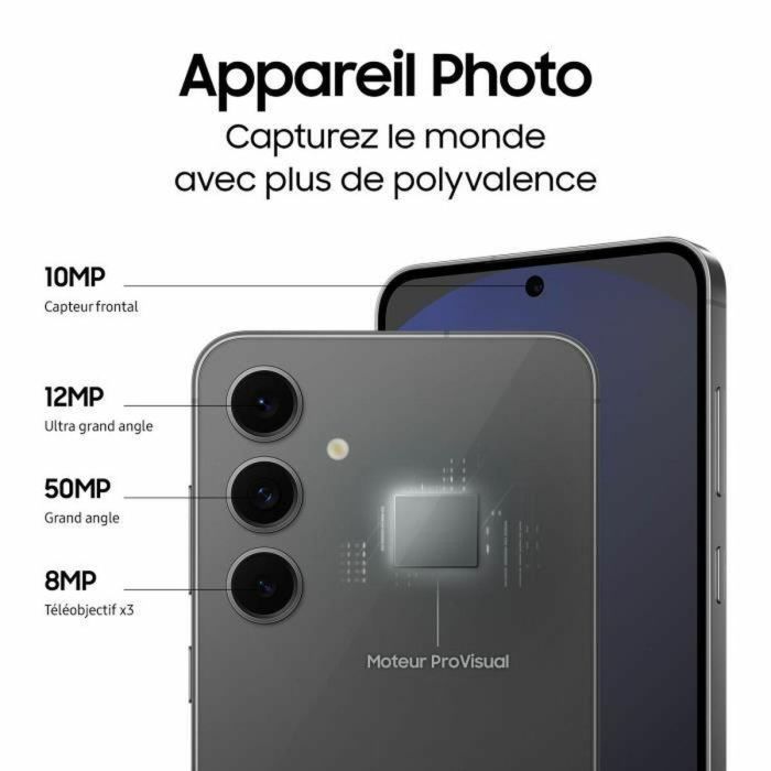 Samsung Galaxy S24 FE 128GB Graphite 6.7" 5G 8GB Android 2 Samsung Galaxy S24 FE 128GB Graphite 6.7" 5G 8GB Android 2