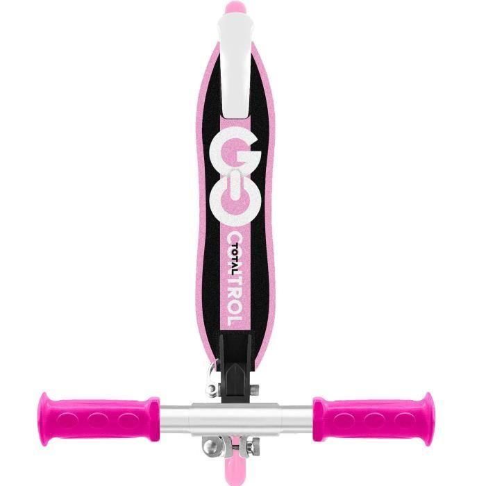Patinete plegable - STAMP - SKIDS CONTROL - Plataforma ergonómica - Rosa 2