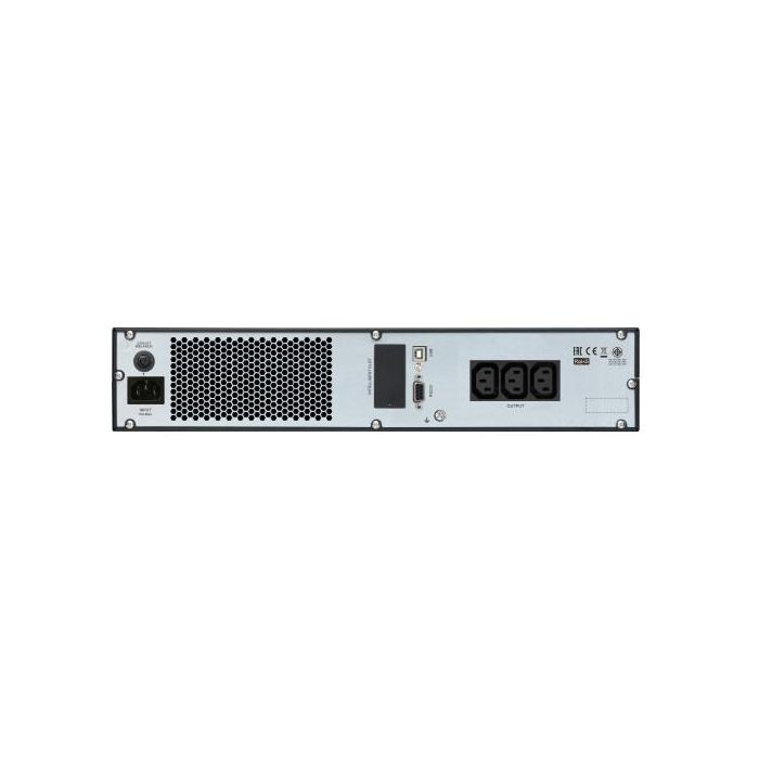 APC SRV1KRI Sistema de Alimentación Ininterrumpida (UPS) Doble Conversión (en Línea) 1 kVA 800 W 3 Salidas AC 2