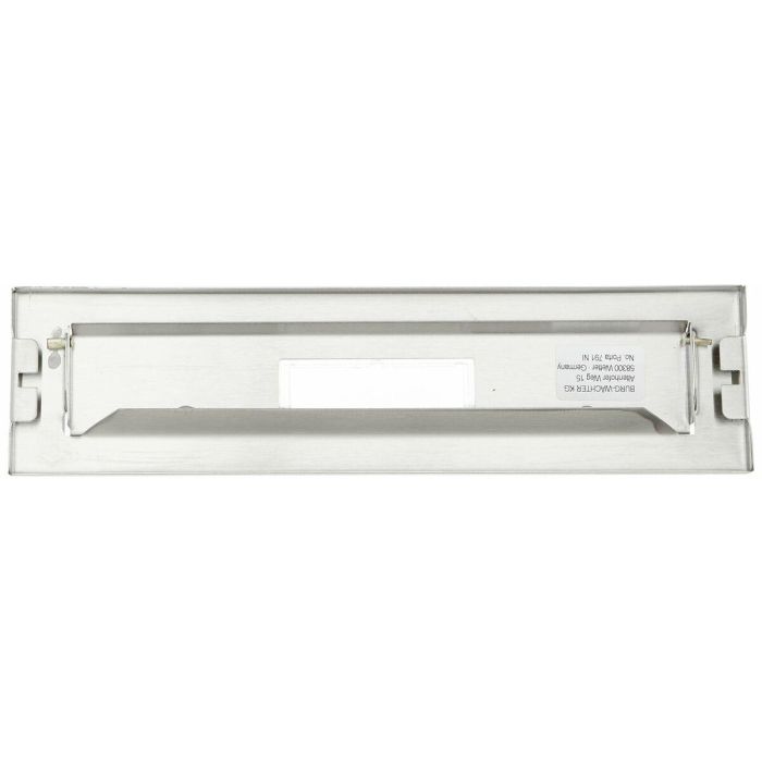 Placas para buzones Burg-Wachter Plateado Acero Inoxidable 1 Placas para buzones Burg-Wachter Plateado Acero Inoxidable 1